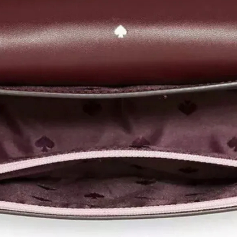 NWT Baby Pink Love Birds Crossbody Kate Spade New York Love Bag Chain Strap - Picture 13 of 16